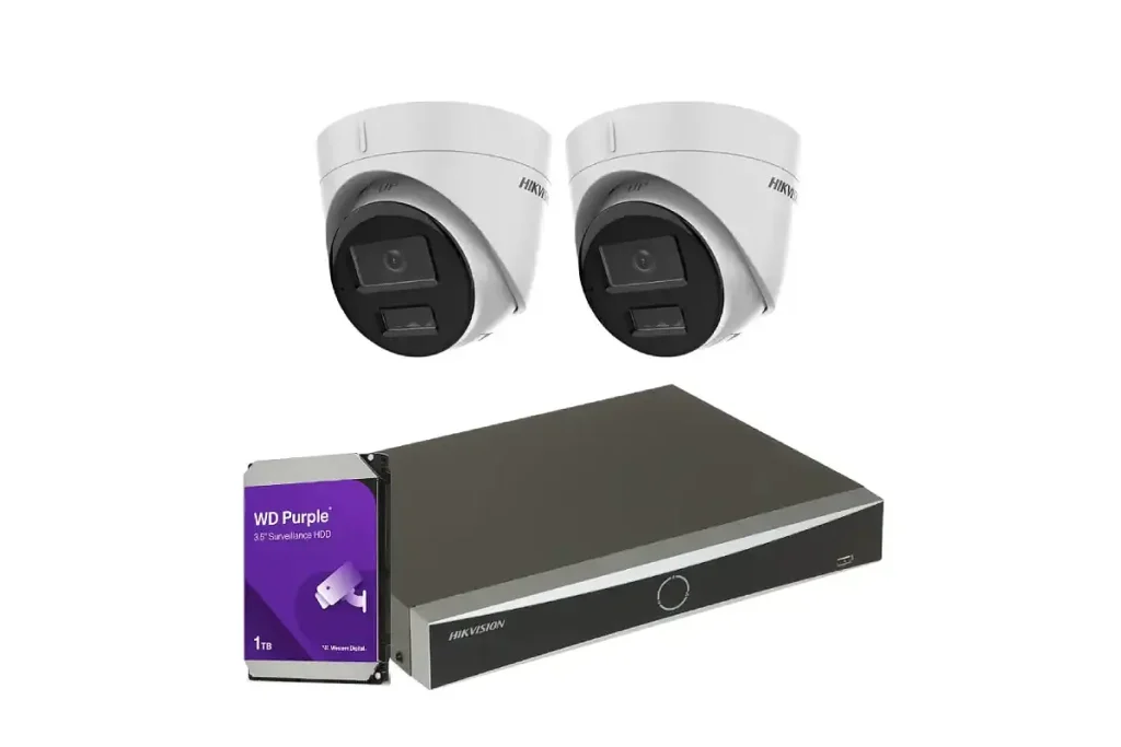 montaż kamer Hikvision w przychodni, konkretny model