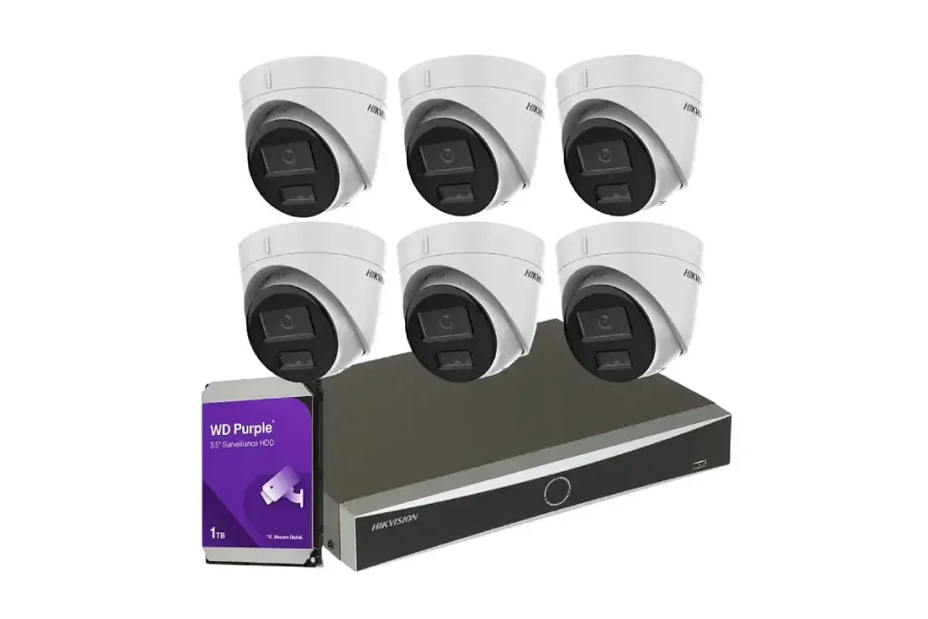 montaż kamer Hikvision w przychodni - konkretny model