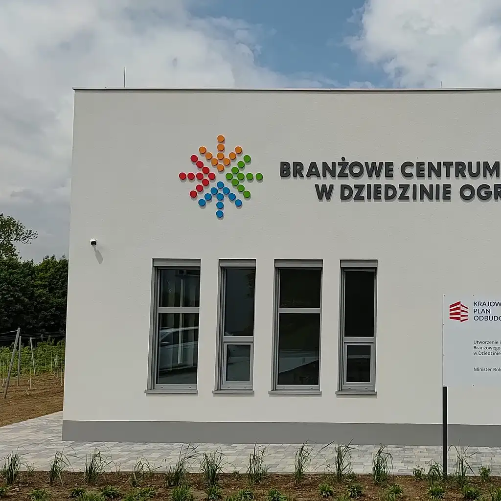 montaż monitoringu w placówce edukacyjnej, kamera zamontowana na zewnątrz