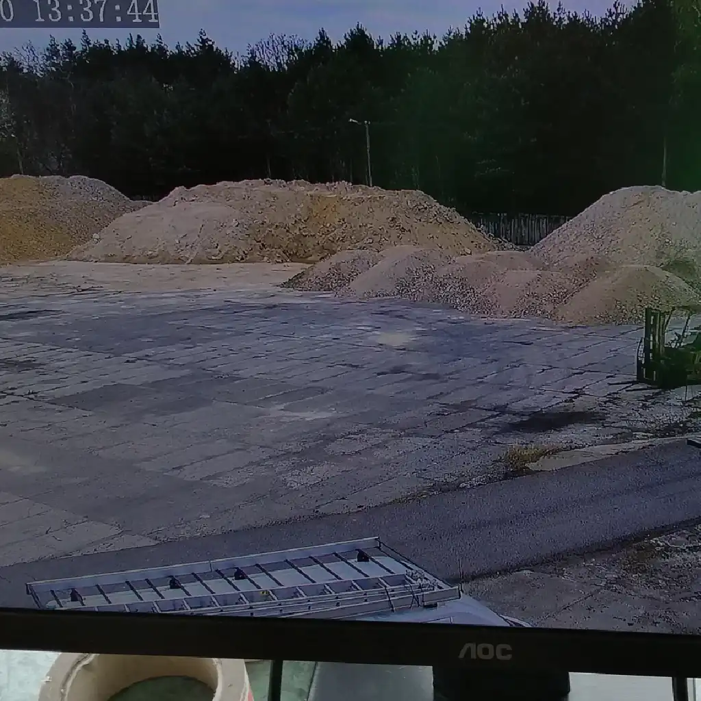 montaż monitoringu w firmie budowlano-transportowej