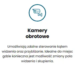 dobór kamer do obiektów przemysłowych, typ kamery
