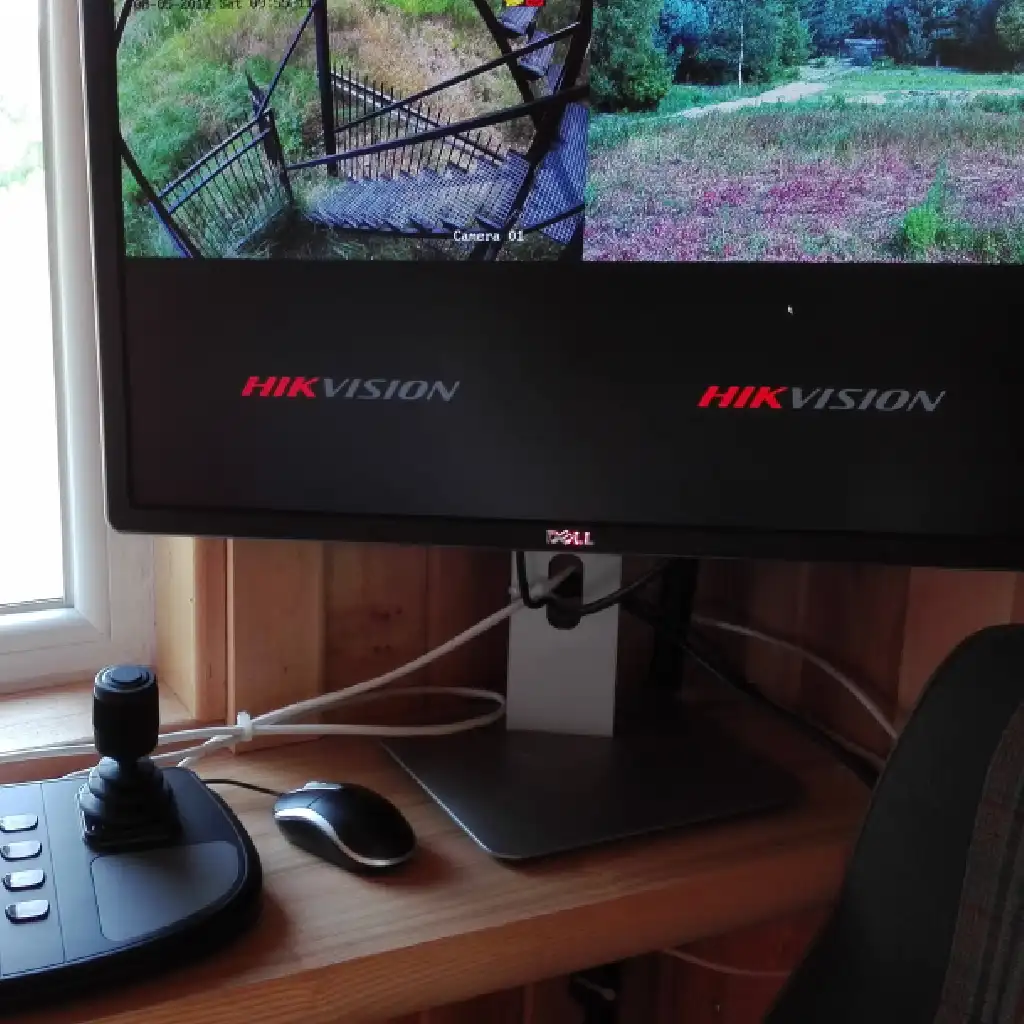 montaż monitoringu na ambonie, podgląd kamer